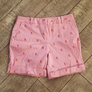 Talbott Bermuda Pink Long Shorts 525